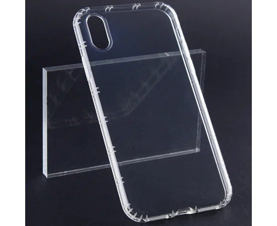 TPU чехол WUW Clear 0,5mm для Apple iPhone XR (6.1") Бесцветный
