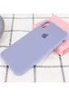 Чехол Silicone Case Full Protective (AA) для Apple iPhone XR (6.1") Серый / Lavender Gray