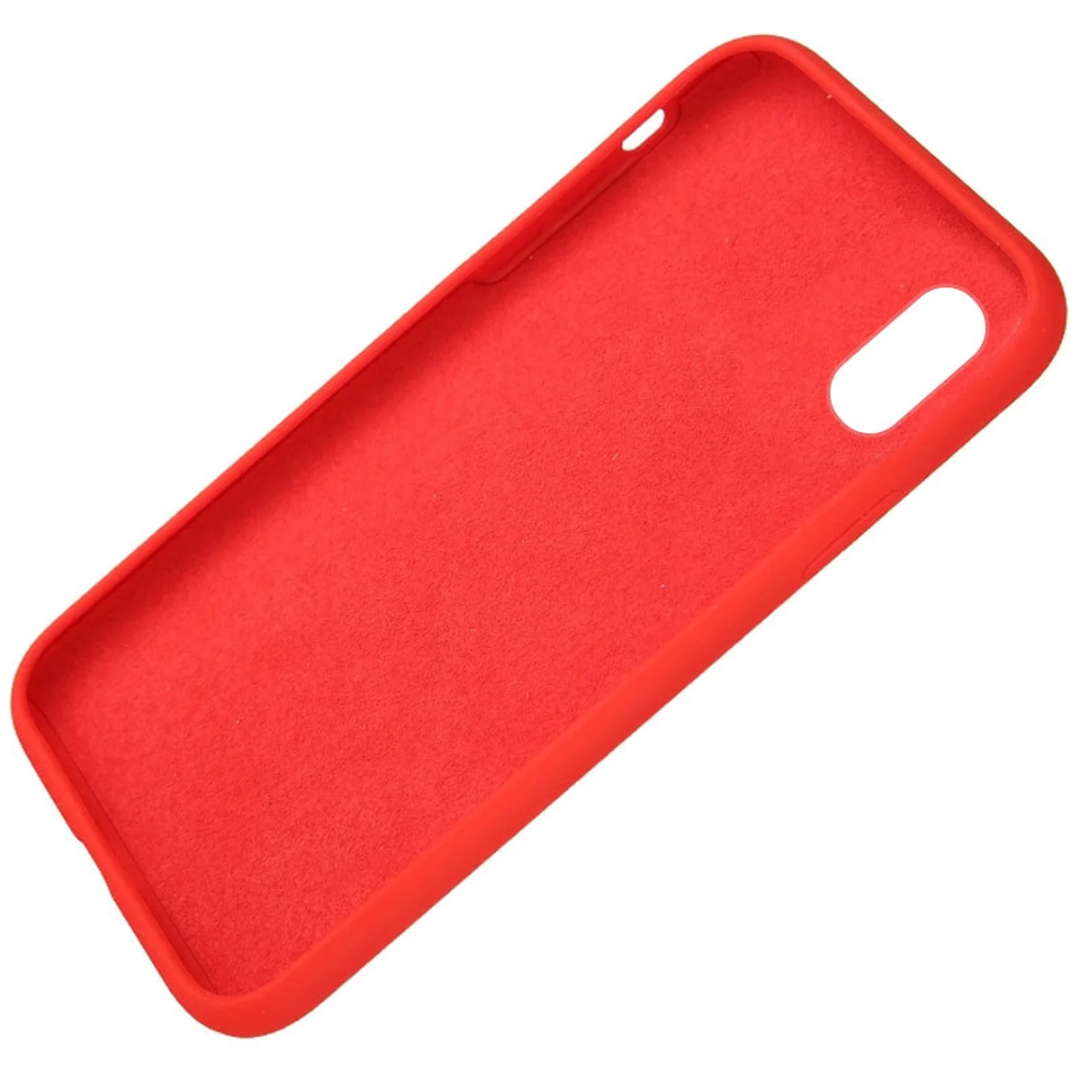 Чехол Silicone Case Hand Holder для Apple iPhone XR (6.1") Красный / Red