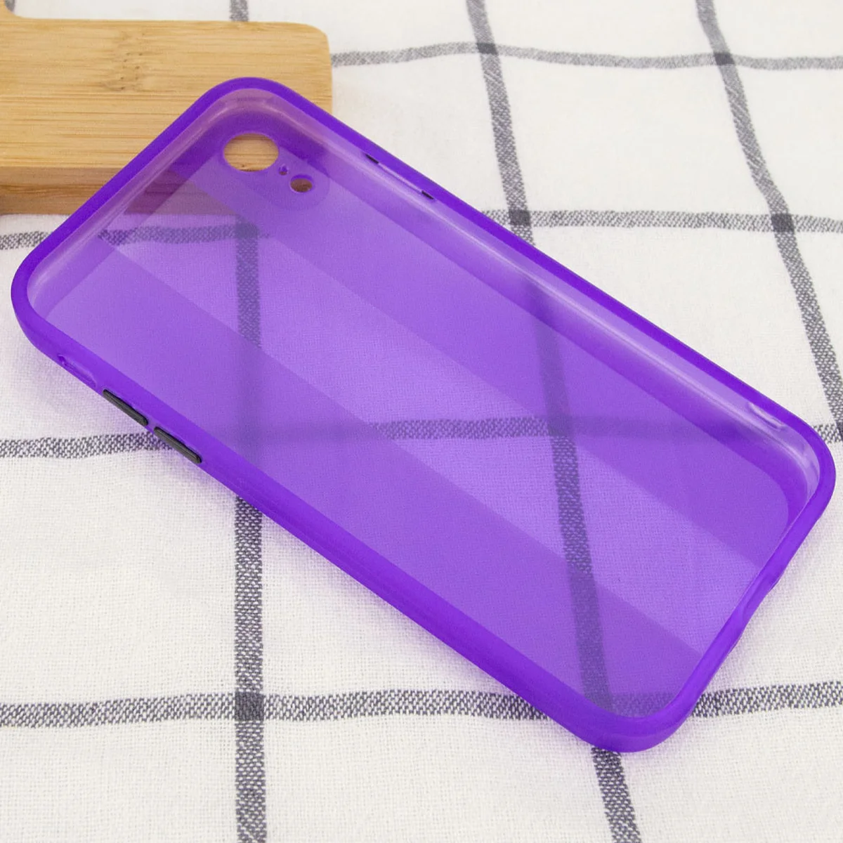 Чохол TPU Glossy Line Full Camera для Apple iPhone XR (6.1 ") Бузковий