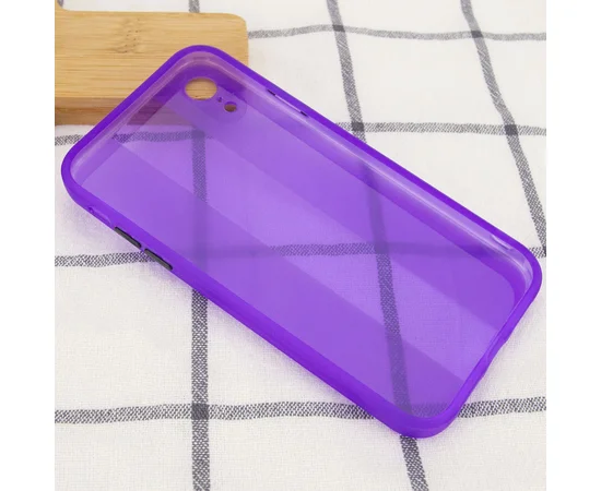 Чехол TPU Glossy Line Full Camera для Apple iPhone XR (6.1") Сиреневый