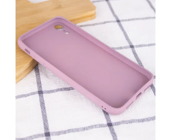 TPU+Glass чехол GLOSSY Logo Full camera (opp) для Apple iPhone XR (6.1") Лиловый / Lilac Pride