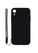 Чехол TPU Square Full Camera для Apple iPhone XR (6.1") Черный