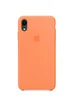 Чехол Silicone case (AAA) для Apple iPhone XR (6.1") Оранжевый / Papaya