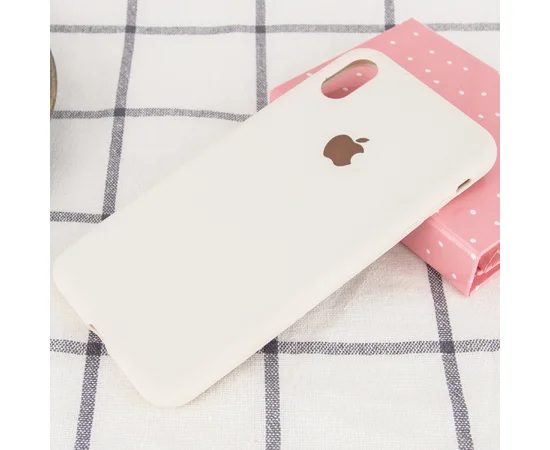 Чехол Silicone Case Full Protective (AA) для Apple iPhone XR (6.1") Серый / Stone