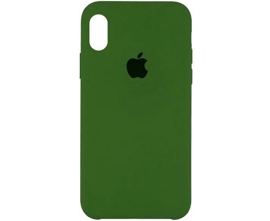 Чехол Silicone Case (AA) для Apple iPhone XR (6.1") Зеленый / Olive