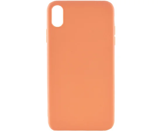 Силиконовый чехол Candy для Apple iPhone XR (6.1") Rose Gold