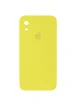 Чехол Silicone Case Square Full Camera Protective (AA) для Apple iPhone XR (6.1") Желтый / Bright Yellow