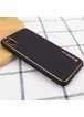 Кожаный чехол Xshield для Apple iPhone XR (6.1") Черный / Black