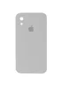 Чехол Silicone Case Square Full Camera Protective (AA) для Apple iPhone XR (6.1") Серый / Light Grey