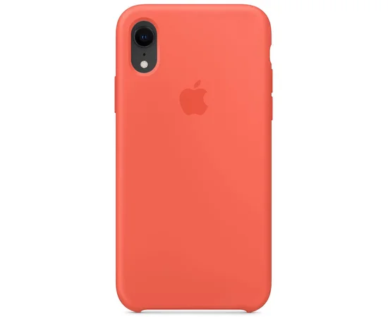 Чехол Silicone Case (AA) для Apple iPhone XR (6.1") Оранжевый / Nectraine