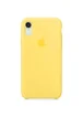 Чехол Silicone Case (AA) для Apple iPhone XR (6.1") Желтый / Canary Yellow