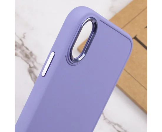 TPU чехол Bonbon Metal Style для Apple iPhone XR (6.1") Сиреневый / Dasheen