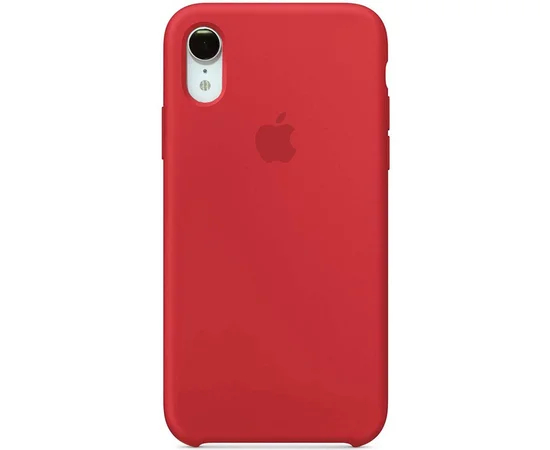 Чехол Silicone Case (AA) для Apple iPhone XR (6.1") Красный / Red