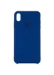 Чехол Silicone case (AAA) для Apple iPhone XR (6.1") Синий / Blue Horizon