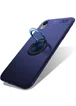 TPU чехол Deen ColorRing под магнитный держатель (opp) для Apple iPhone XR (6.1") Синий / Синий