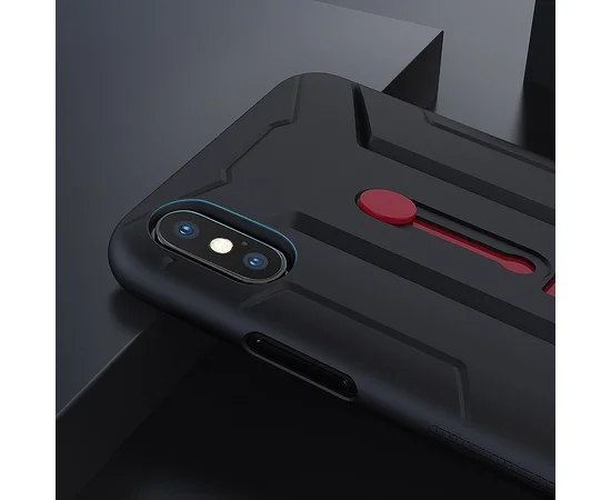 Пластиковая накладка Nillkin Grip для Apple iPhone XR (6.1") Черный