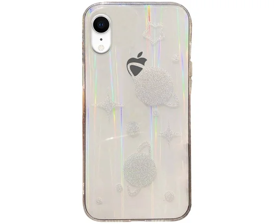 TPU+Glass чехол Aurora Space для Apple iPhone XR (6.1") Планеты