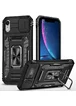 Ударопрочный чехол Camshield Army Ring для Apple iPhone XR (6.1") Черный / Black