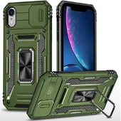 Удароміцний чохол Camshield Army Ring для iPhone XR (6.1") Оливковий / Army Green