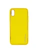 Кожаный чехол Xshield для Apple iPhone XR (6.1") Желтый / Yellow