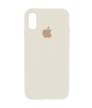 Чохол Silicone Case Full Protective (AA) для Apple iPhone XR (6.1 ") Бежевий / Antigue White