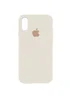 Чехол Silicone Case Full Protective (AA) для Apple iPhone XR (6.1") Бежевый / Antigue White