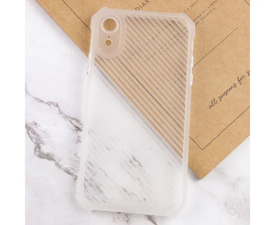 Чехол TPU Ease Carbon color series для Apple iPhone XR (6.1") Матовый / Прозрачный