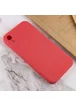 Силиконовый чехол Candy Full Camera для Apple iPhone XR (6.1") Красный / Camellia