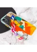 TPU+PC чехол Colorspot с ремешком-цепью для Apple iPhone XR (6.1") Tropic