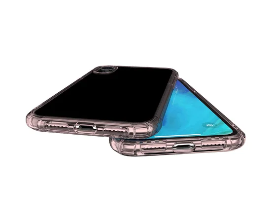 TPU чехол Epic Ease с усиленными углами для Apple iPhone XR (6.1") Розовый / Transparent