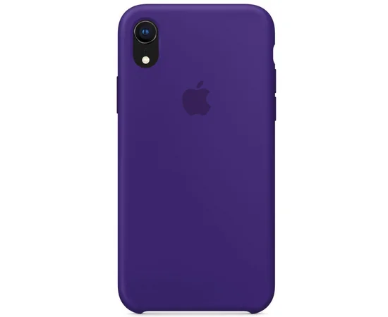 Чехол Silicone Case (AA) для Apple iPhone XR (6.1") Фиолетовый / Purple