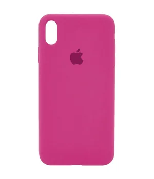 Чохол Silicone Case Full Protective (AA) для Apple iPhone XR (6.1") Малиновий / Dragon Fruit