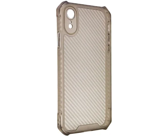Чехол TPU Ease Carbon color series для Apple iPhone XR (6.1") Черный / Прозрачный