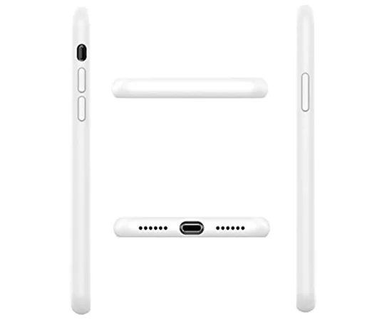Чехол Silicone Case Full Protective (AA) для Apple iPhone XR (6.1") Белый / White