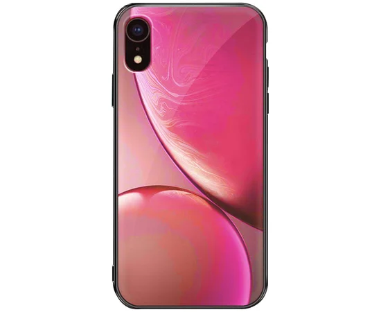 TPU+Glass чехол Planet для Apple iPhone XR (6.1") Красный