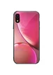TPU+Glass чехол Planet для Apple iPhone XR (6.1") Красный