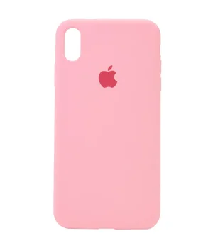 Чохол Silicone Case Full Protective (AA) для Apple iPhone XR (6.1") Рожевий / Pink