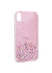 TPU чехол Star Glitter для Apple iPhone XR (6.1") Прозрачный / Розовый