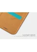 Кожаный чехол (книжка) Nillkin Qin Series для Apple iPhone XR (6.1") Коричневый