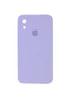Чохол Silicone Case Square Full Camera Protective (AA) для Apple iPhone XR (6.1 ") Бузковий / Dasheen