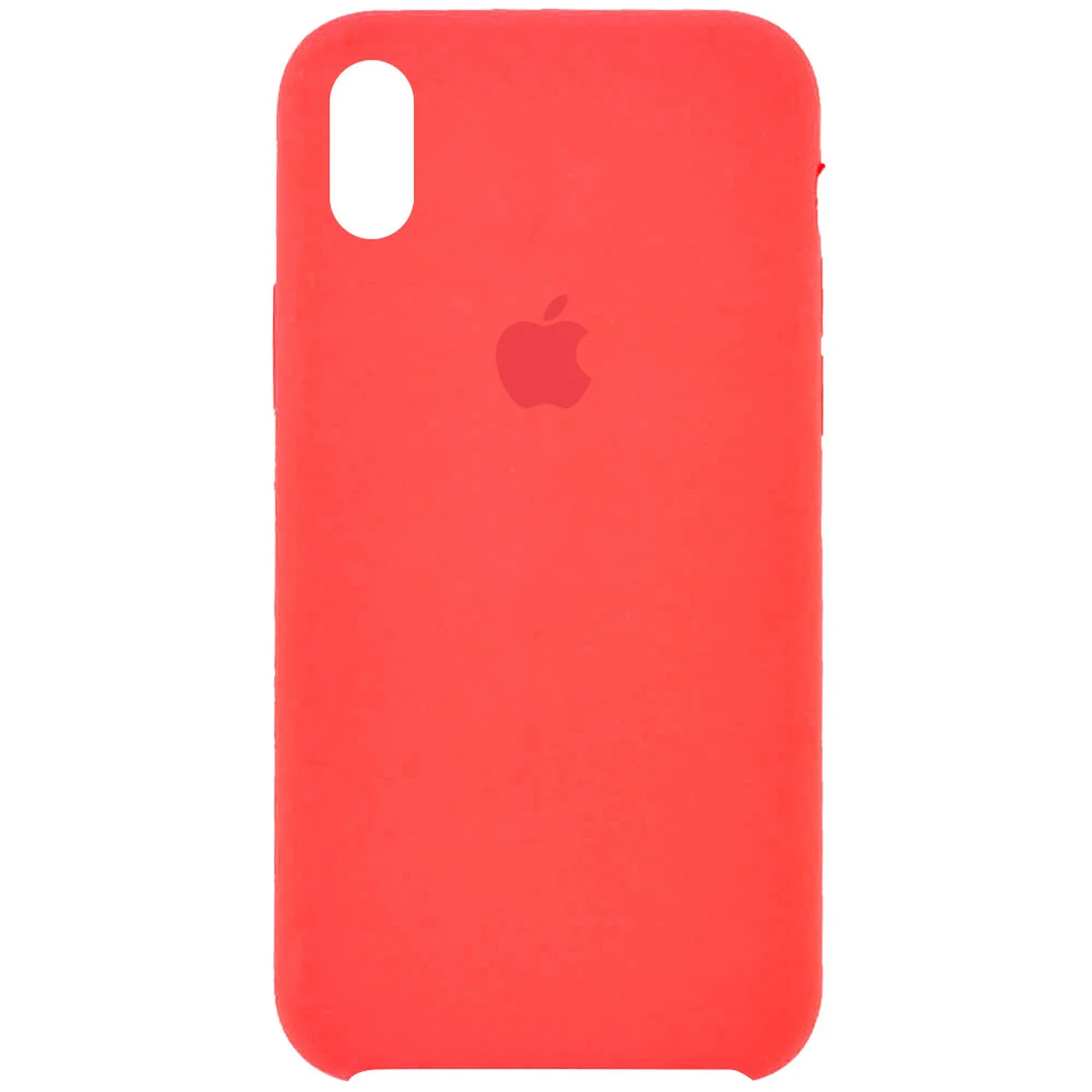 Чехол Silicone Case (AA) для Apple iPhone XR (6.1") Оранжевый / Pink citrus