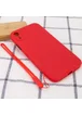 Чехол TPU Square Full Camera для Apple iPhone XR (6.1") Красный