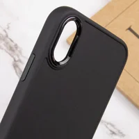 TPU чехол Bonbon Metal Style для Apple iPhone XR (6.1") Черный / Black