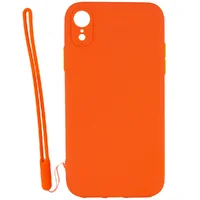 Чохол TPU Square Full Camera для Apple iPhone XR (6.1 ") Помаранчевий