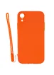 Чехол TPU Square Full Camera для Apple iPhone XR (6.1") Оранжевый