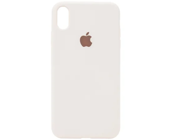 Чехол Silicone Case Full Protective (AA) для Apple iPhone XR (6.1") Серый / Stone