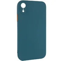 Чехол TPU Square Full Camera для Apple iPhone XR (6.1") Зеленый