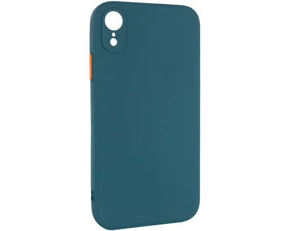 Чехол TPU Square Full Camera для Apple iPhone XR (6.1") Зеленый