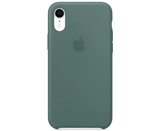 Чехол Silicone Case (AA) для Apple iPhone XR (6.1") Зеленый / Pine green